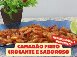 Camarão Frito Crocante e Saboroso