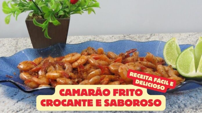 Camarão Frito Crocante e Saboroso