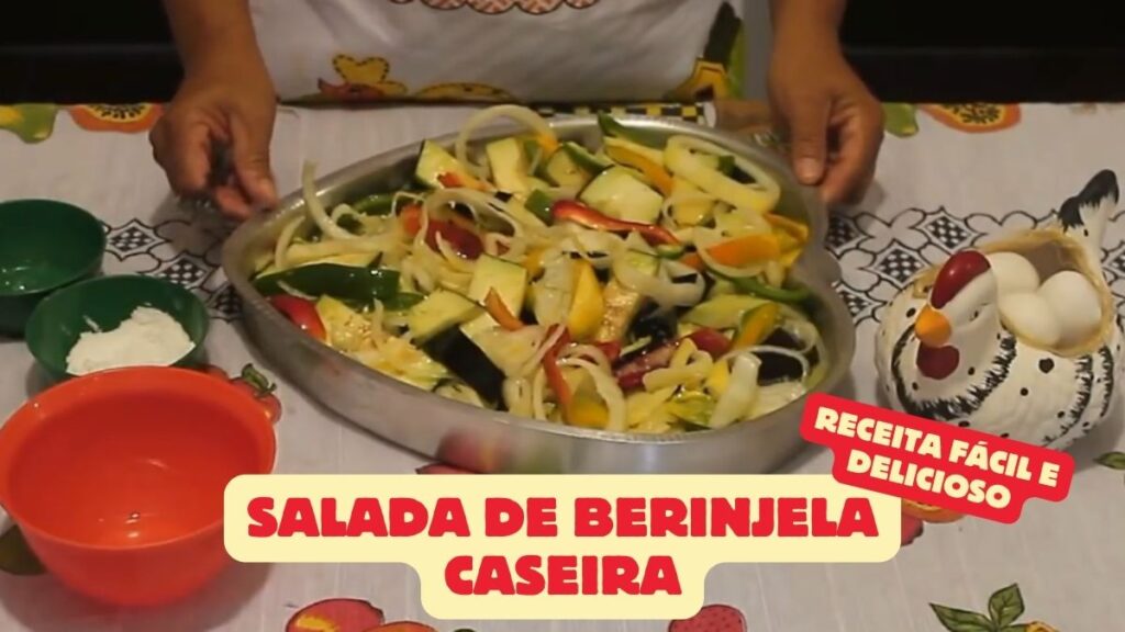 Salada de Berinjela Caseira