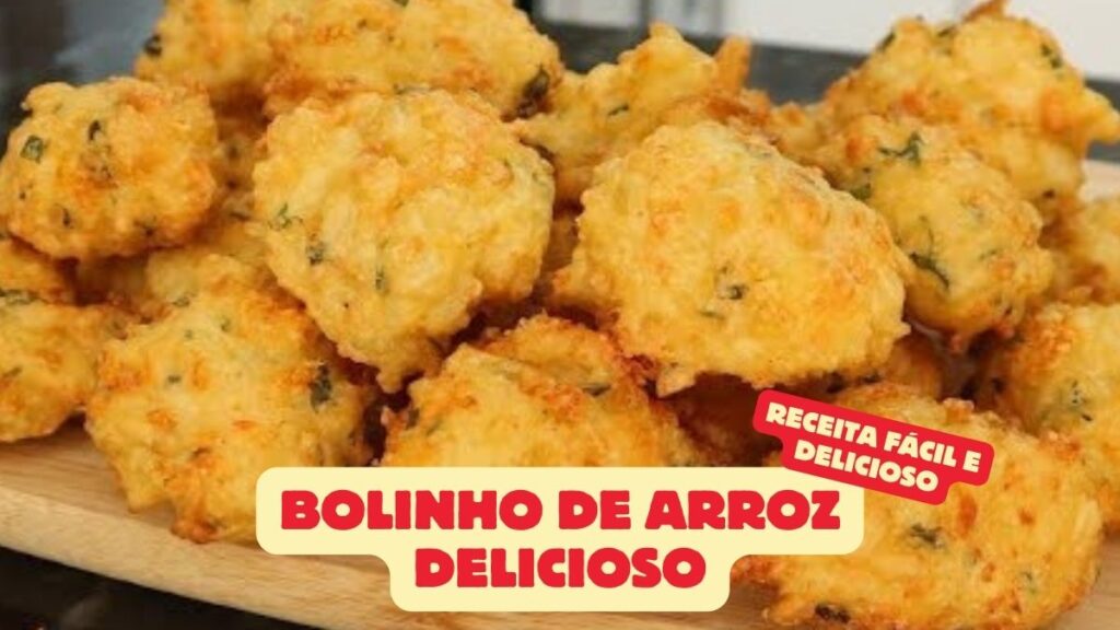 Bolinho de Arroz Delicioso