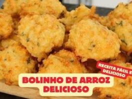 Bolinho de Arroz Delicioso