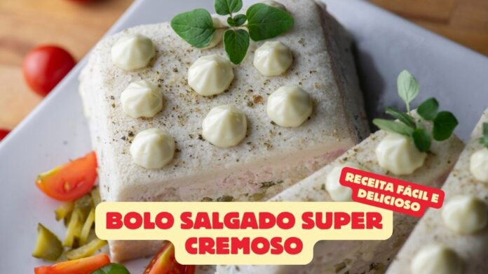 Bolo Salgado Super Cremoso