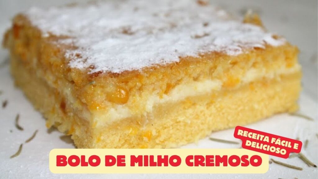 Bolo de Milho Cremoso