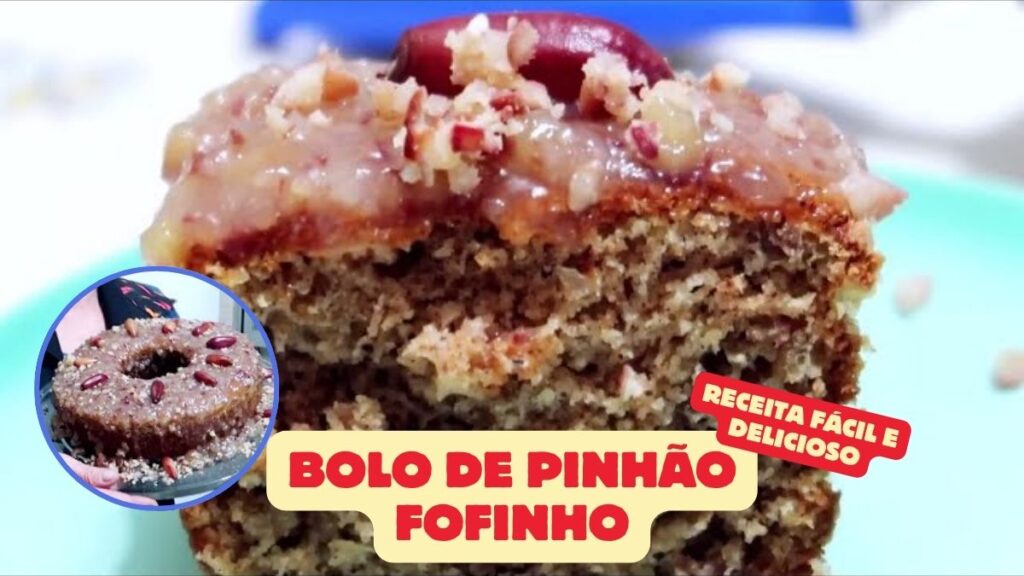 Bolo de Pinhão Fofinho