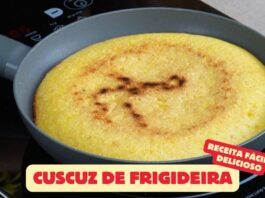 Cuscuz de Frigideira Recheado