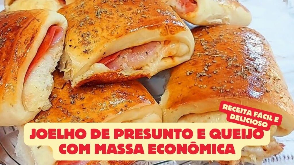 Joelho de Presunto e Queijo com Massa Econômica