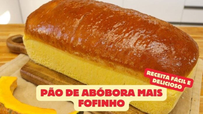 Pão de Abóbora Mais Fofinho