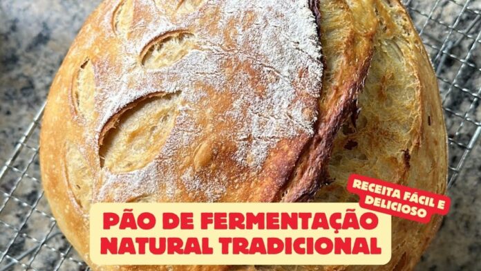 Pão de Fermentação Natural Tradicional