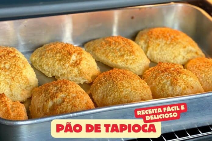 Pão de Tapioca Incrivelmente Fácil