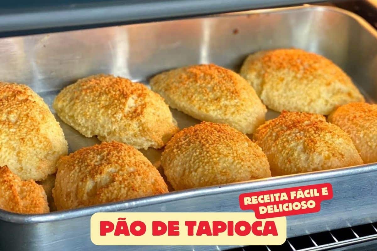 Pão de Tapioca Incrivelmente Fácil