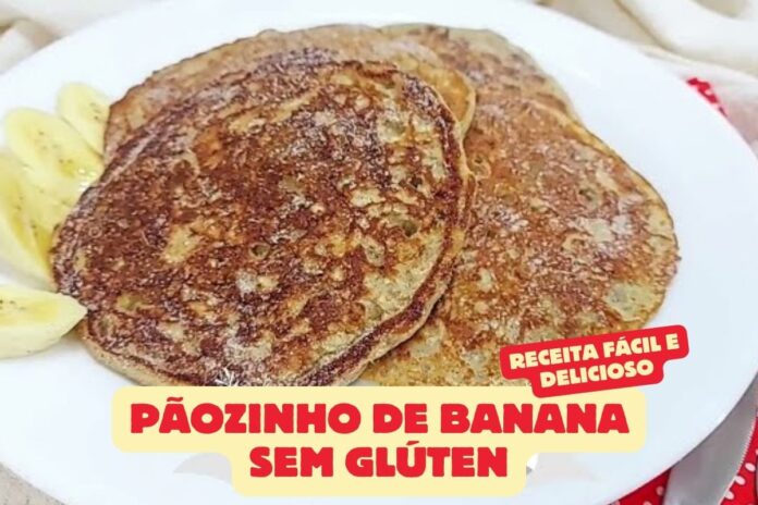 Pãozinho de Banana sem Glúten