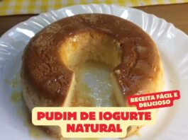 Pudim de Iogurte Natural