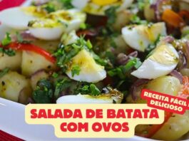 Salada de Batata com Ovos