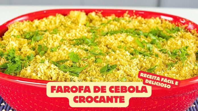 Farofa de Cebola Crocante