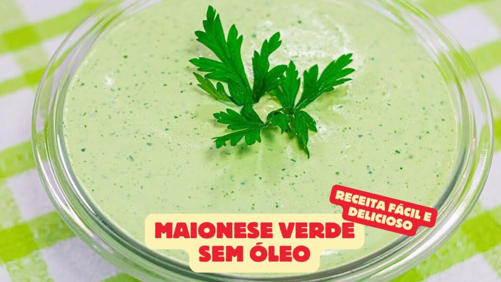 Maionese Verde Sem Óleo