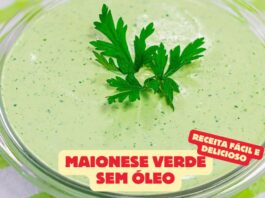 Maionese Verde Sem Óleo