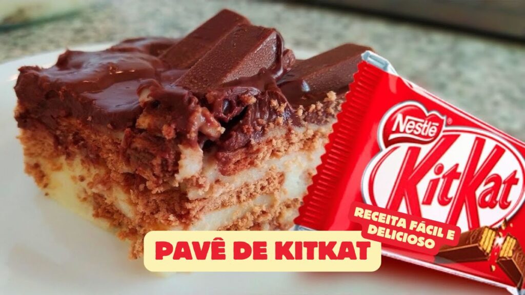 Pavê de KitKat