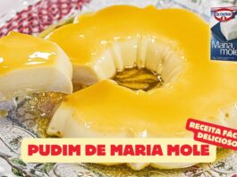 Pudim de Maria Mole