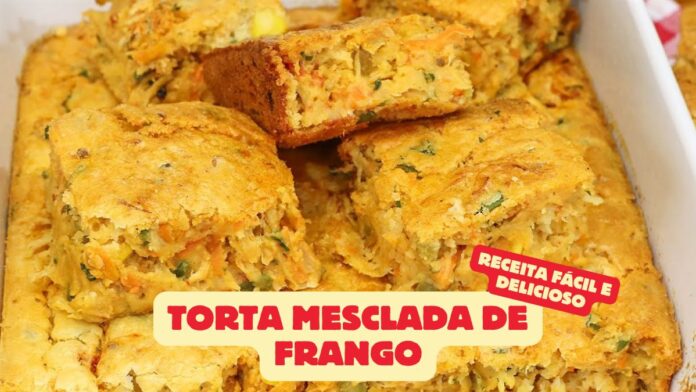 Torta Mesclada de Frango