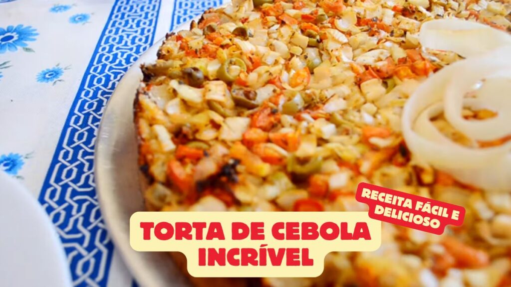 Torta de Cebola Incrível