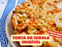 Torta de Cebola Incrível